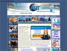 Tablet Screenshot of amtvacations.com